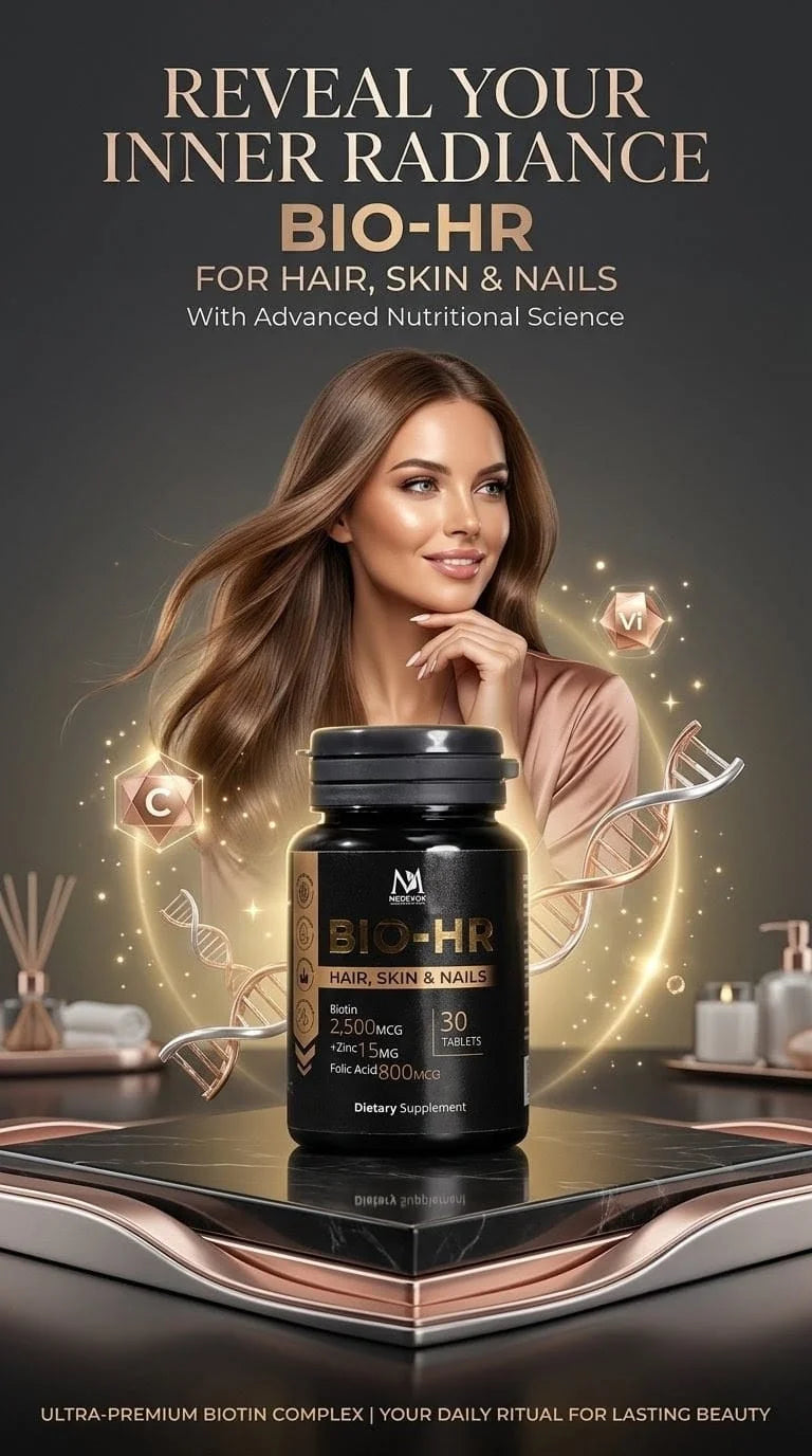 BIO-HR – Hair, Skin & Nails Dietary Supplement (30 Tablets)