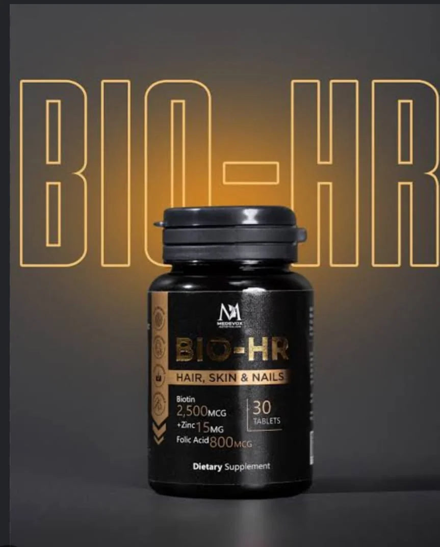 BIO-HR – Hair, Skin & Nails Dietary Supplement (30 Tablets)