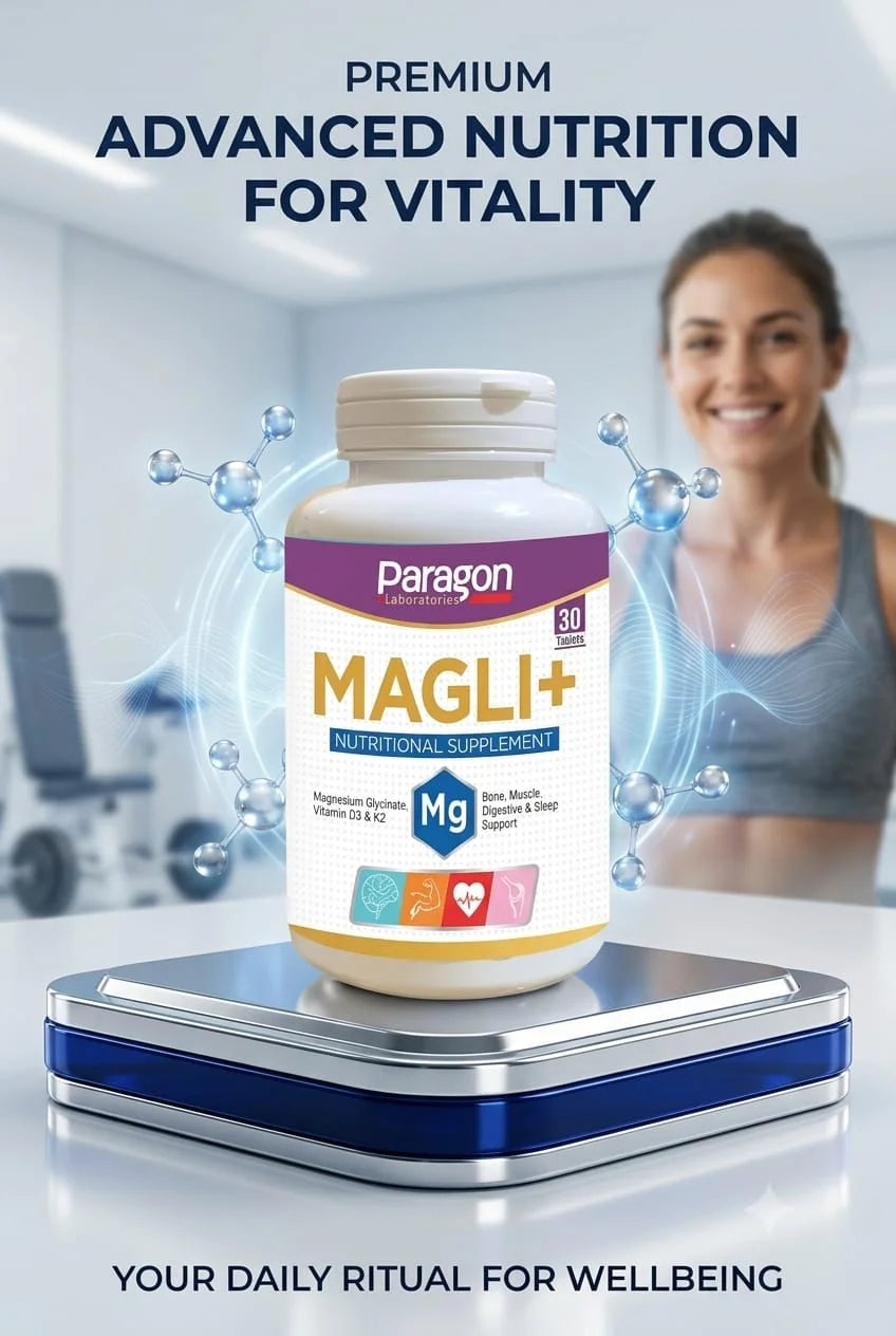 Magli+ – Magnesium Glycinate Wellness Supplement (30 Tablets)