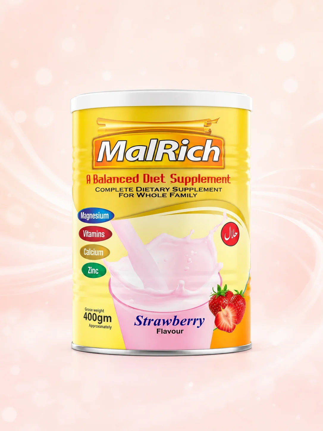 MalRich – Milk-Based Family Energy & Nutrition Supplement (400g)