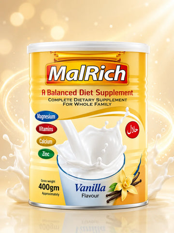 MalRich – Milk-Based Family Energy & Nutrition Supplement (400g)