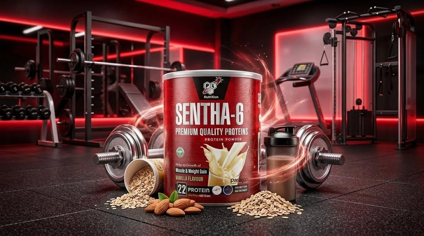 Sentha-6 – Muscle & Weight Gain Powder (400g)