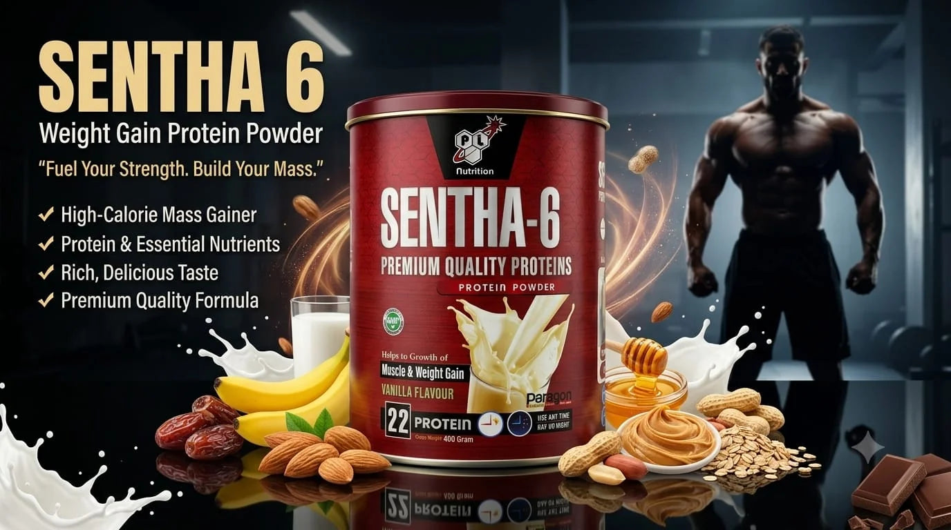 Sentha-6 – Muscle & Weight Gain Powder (400g)