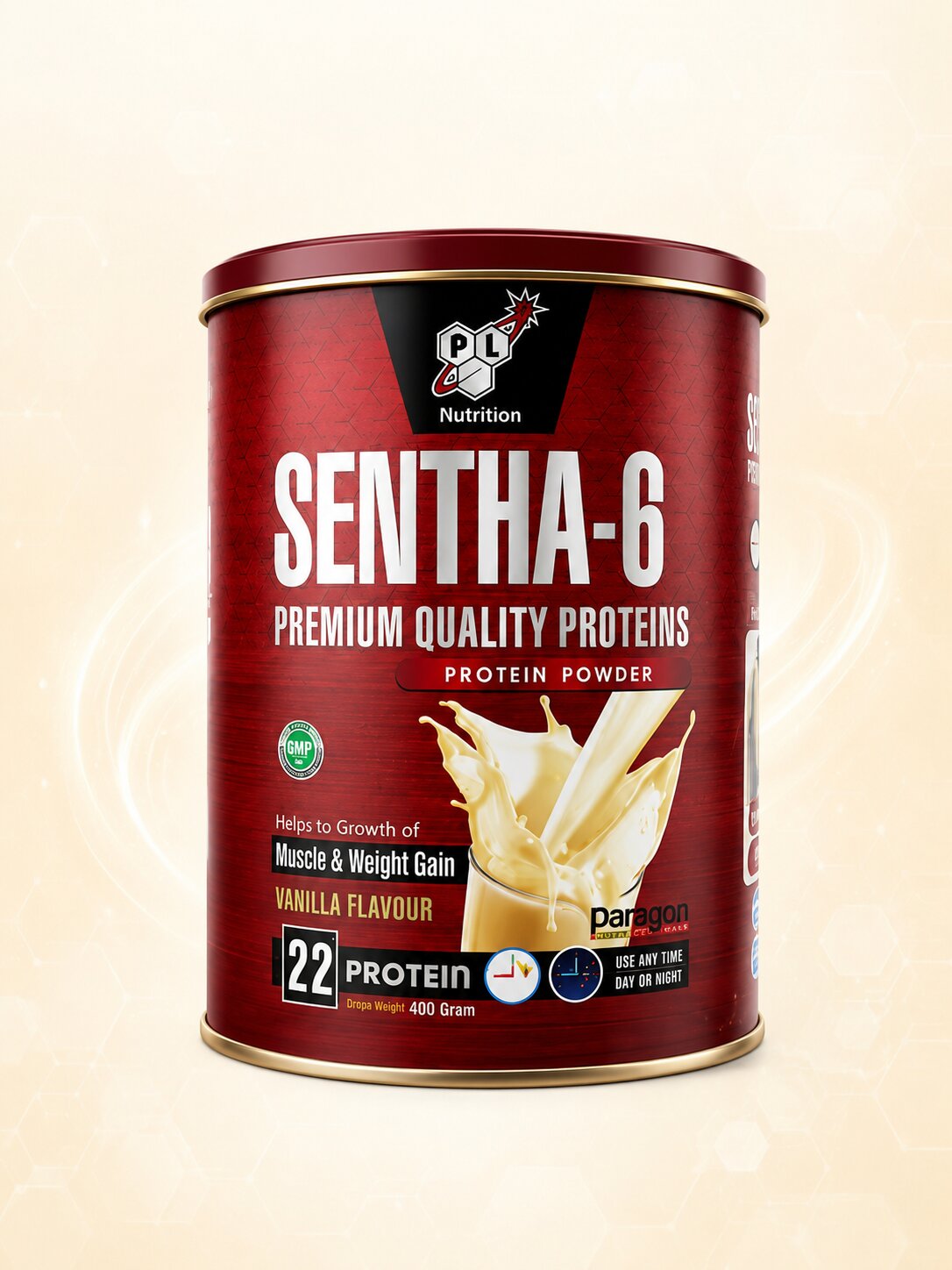 Sentha-6 – Muscle & Weight Gain Powder (400g)