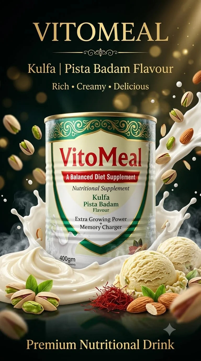 VitoMeal – Milk-Based Weight Gain Nutrition Powder (400g)