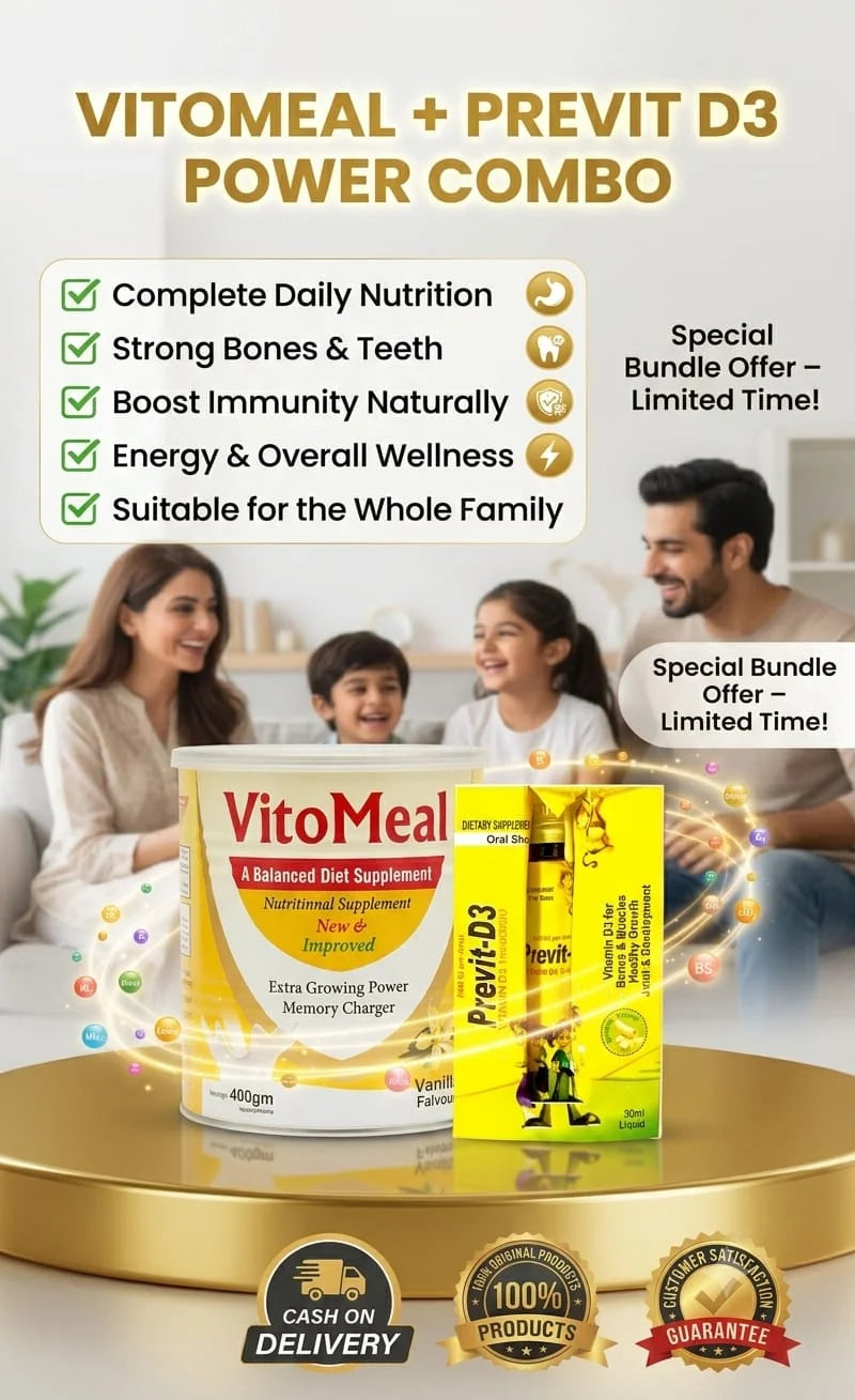 VitoMeal – Milk-Based Weight Gain Nutrition Powder (400g)