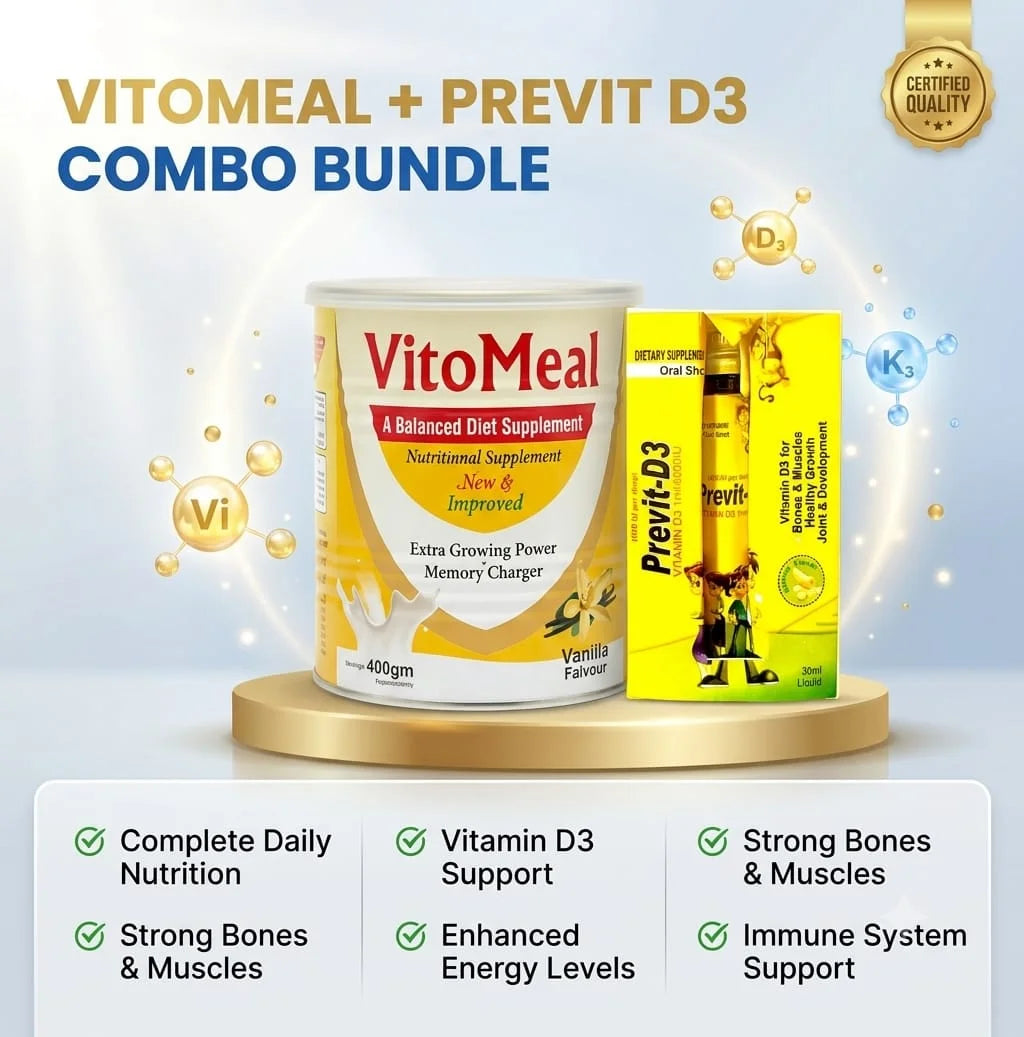 VitoMeal – Milk-Based Weight Gain Nutrition Powder (400g)