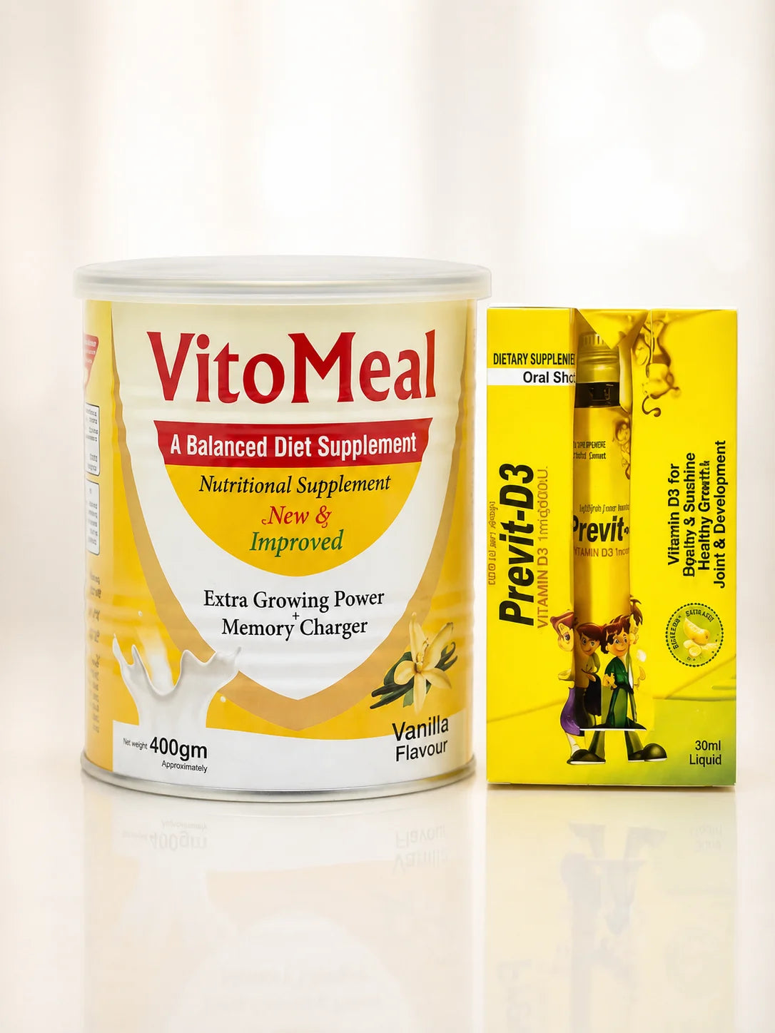 VitoMeal – Milk-Based Weight Gain Nutrition Powder (400g)